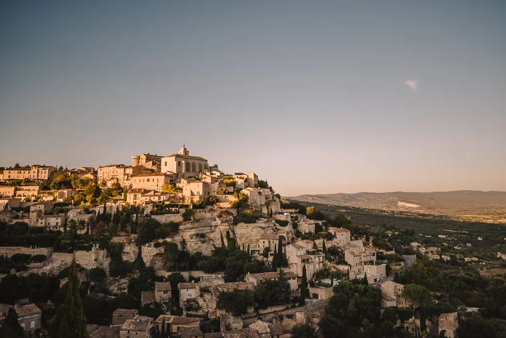 Provence Gordes village stunning view 